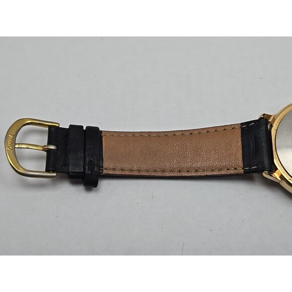 Vintage Timex Marlin Day Date Manual Wind Gold Tone 1975 35mm M27 Runs 26830 - Picture 7 of 13